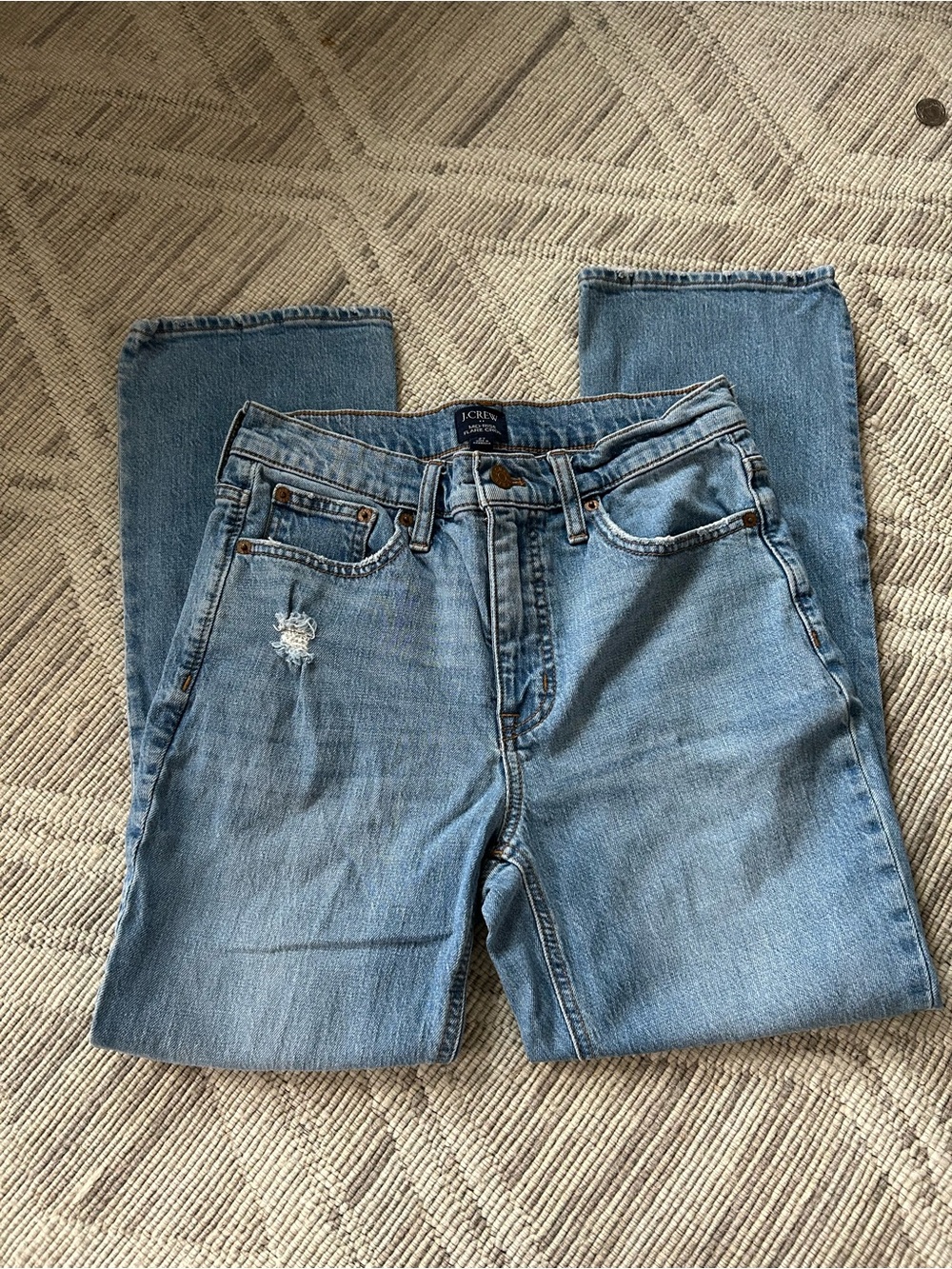 J. Crew Light Blue Cropped Ankle Jeans